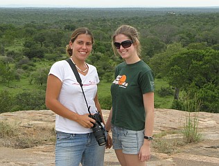 Amanda & Rachel in Kruger