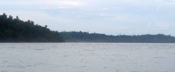 Tanjung Usau after an overnight sail from Banda