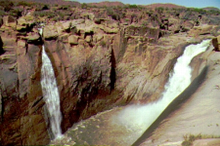 Augrabies Falls on the Orange River, S Africa