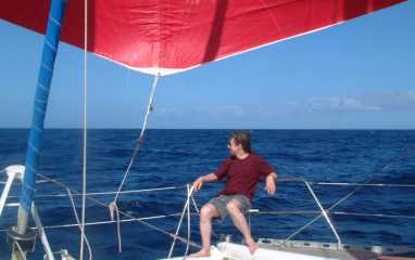 Calm seas + easy winds = good sailing