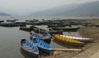 Fewa Lake, next to Pokhara