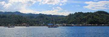 Rally fleet anchored off Buol