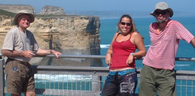 The scenery along the Great Ocean Road was fantastic