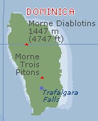 The island nation of Dominica