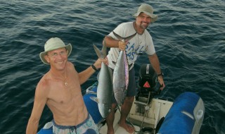 Doug & Jon bring in Jobfish & Dogtooth Tuna