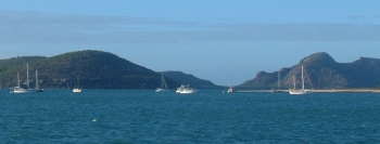 Anchorage off the east end of Flinders Island