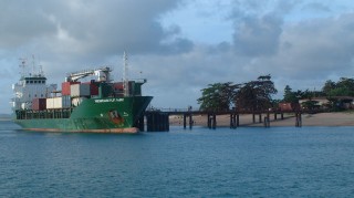 Local frieghter at Seisia, Cape York Peninsula