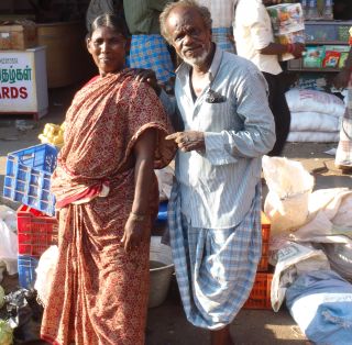 Fruit vendors, Parrys, Chennai