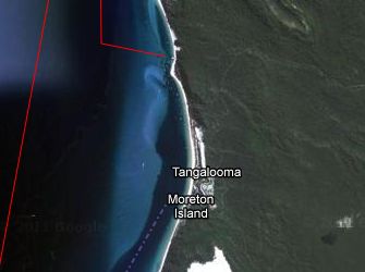 Tangalooma Wrecks anchorage