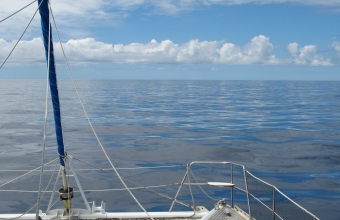 A glassy sea en route to Madagascar