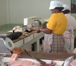 Grenada's fish market