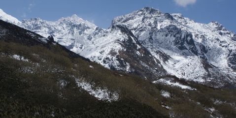 Our wonderful high traverse above Dzongri, Sikkim, india