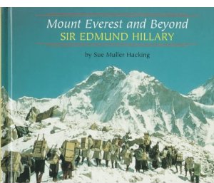 An autobiography of Sir Edmund Hillary was my first book pubication.