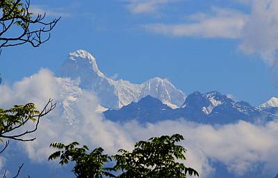 Mt. Jannu, little neighbor of Kanchenjunga