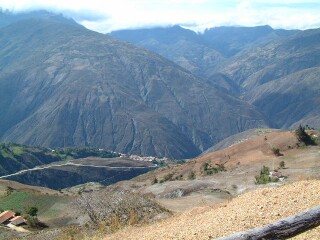 Seeing the Andes by truck