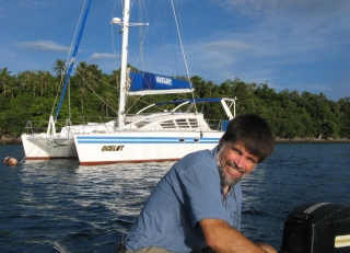 At mooring, Rubiah Island