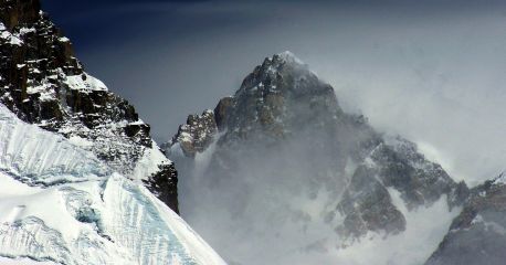 World's thrid highest maountain: Five sacred Peaks of  Kanchendzonga,  8598m/28,373', Sikkim,. India