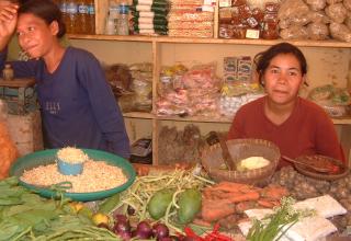 Small shop in Labuan Bajo, Flores, Indonesia