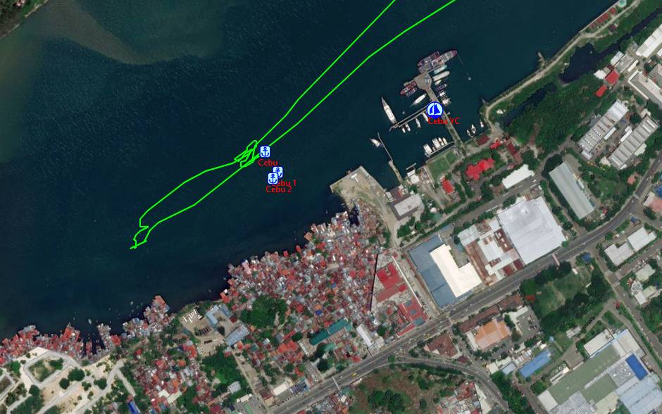Mactan (Cebu) anchorage and approaches