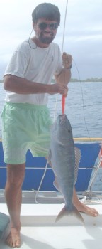 Jon and the first of three big fish!