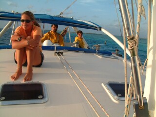 After our overnight passage to Los Roques