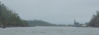 Approaching Mourilyan Harbor