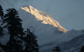 Mt. Pandim 22080' (6691m) seen from Tsokha