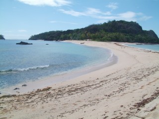 A beautiful beach on Navadra