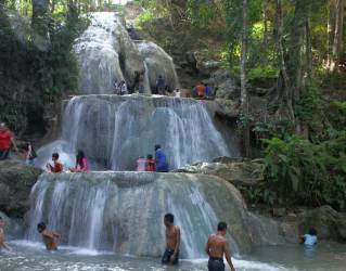 Awesome Oehala waterfall, Timor