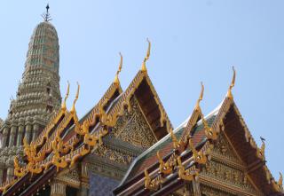 Gilded gables of the Royal Palace, Bangkok