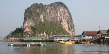 Floating Muslim village of Pan Yi, in Phang Nga Bay