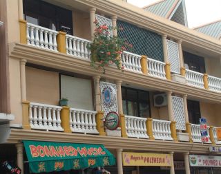 Colonial buildings of Papeete, Tahiti