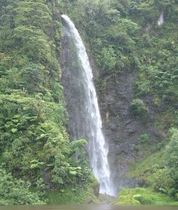 One of the dozens of waterfalls up the Papenoo River Valley