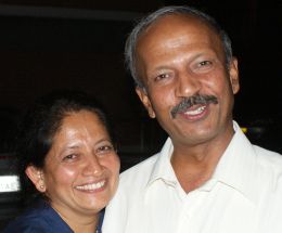 Shantha & hubby Ravi, in Chennai 