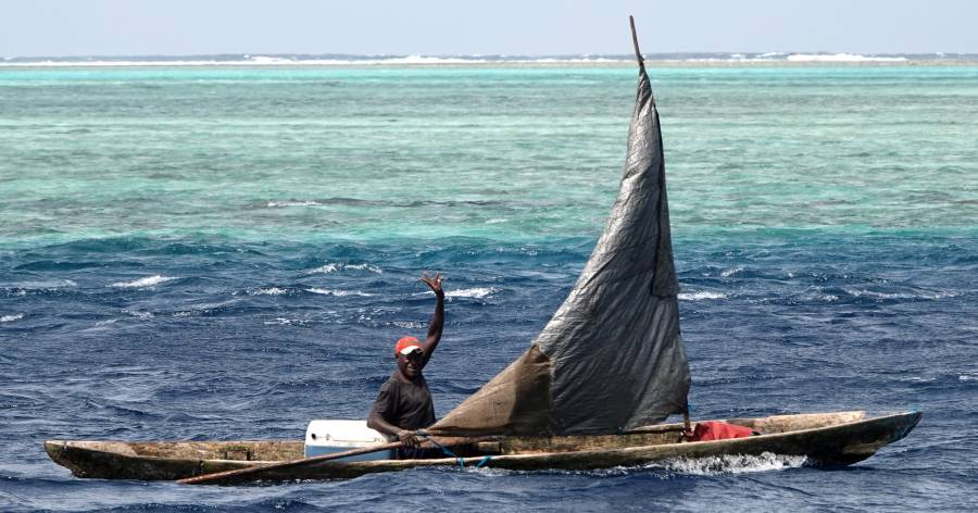 The local sailing canoes are amazing