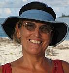 Sue in glorious Perhos Banos, Chagos, Indian Ocean