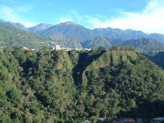 Merida, at 6000 feet high, but the bottom of the teleferico into the Andes