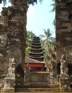 Balinese temple entrance