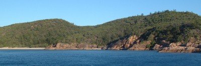 The rugged beauty of the Queensland island anchorages