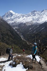 Above the Thangsing valley, Kanchendzonga national Park, Sikkim, India 