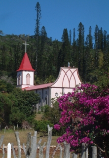Catholic church in Vao, Iles of Pines, New Caledonia