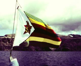 Sabi Star flew the new Zimbabwe Flag, 1981